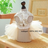 ĐẦM CÔ DÂU CHO CHÓ MÈO CAO CẤP - SP007877