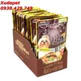 SÚP THƯỞNG CHO CHÓ TỪ NHẬT BẢN CÁ NGỪ, CÁ THU VÀ RAU CỦ 70G - SP000640