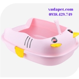 KHAY VỆ SINH CHO MÈO HÌNH MẶT MÈO DỄ THƯƠNG-  SP000530