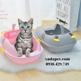 KHAY VỆ SINH CHO MÈO HÌNH MẶT MÈO DỄ THƯƠNG-  SP000530