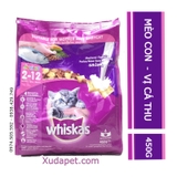 THỨC ĂN HẠT CHO MÈO CON WHISKAS VỊ CÁ THU 450G  - SP005355