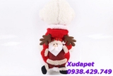 ÁO ÔNG GIÀ NOEL VUI VẺ CHO MÈO CHÓ XUDAPET - SP000261