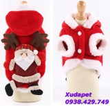 ÁO ÔNG GIÀ NOEL VUI VẺ CHO MÈO CHÓ XUDAPET - SP000261