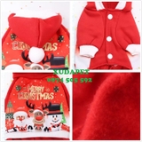 ÁO NOEL CHO CHÓ MÈO HÌNH CHIBI CÓ 4 CHÂN MỪNG GIÁNG SINH - 	 SP000166