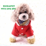 ÁO NOEL CHO CHÓ MÈO HÌNH CHIBI CÓ 4 CHÂN MỪNG GIÁNG SINH - 	 SP000166