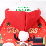 ÁO NOEL CHO CHÓ MÈO HÌNH CHIBI CÓ 4 CHÂN MỪNG GIÁNG SINH - 	 SP000166