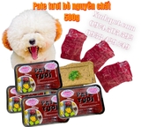 Pate Tươi Thịt Bò Cho Chó Mèo Nguyên Chất 100% Hộp 500g - SP005436