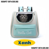 BALO CHO CHÓ MÈO HELLO CAT KHÔNG THẤM NƯỚC VẢI THOÁNG KHÍ XUDAPET - SP007726
