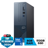 Máy tính để bàn Dell Inspiron Small Desktop 3030S, Core i5-14400 (4 Cores, 8 threads, 12.00 MB), 1x8GB, DDR5, at 4400 MT/s, 512GB SSD, Non DVD, Win 11