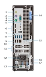 Cây máy tính để bàn Dell OptiPlex 7060, U5S4 (Core i7-8700 / RAM 16GB / New SSD 1TB / Win 10 Pro) | Like New A