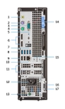 [Bán chạy] Cây máy tính để bàn Dell OptiPlex 7060, U5S2 (Core i7-8700 / RAM 16GB / New SSD 256GB / Win 10 Pro) | 3 Yr Pro