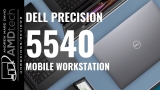 Laptop đồ họa cao cấp Dell Precision 5540 (Core i9-9850HK / RAM 16GB / SSD 512GB / VGA Nvidia T2000 4GB / 15.6 inch FullHD) / WL + BT / Webcam HD / Win 10 Pro - Like New