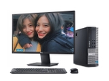 Bộ máy tính để bàn siêu nhanh Dell OPTIPLEX 9020, E03SM24 (i5-4570/RAM 4GB/SSD 128GB/DVD)/Màn hình Dell 24 inch FullHD/Chuột phím Dell