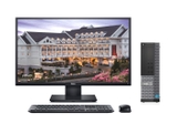 Bộ máy tính để bàn siêu nhanh Dell OPTIPLEX 9020, E03SM24 (i5-4570/RAM 4GB/SSD 128GB/DVD)/Màn hình Dell 24 inch FullHD/Chuột phím Dell
