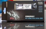 Ổ cứng SSD Kingmax PQ3480 256GB PCIe NVMe Gen3x4 M.2 2280 (Đọc: 2.300MBps / Ghi: 1.100MBps) / New / FullVAT / Genuine / 3Yr