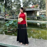 CHÂN VÁY LỤA DÁNG DÀI ZAREEN VAD18