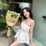 ÁO ỐNG XẾP LY NGỰC ZAREEN VOA132