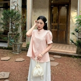 ÁO GẤM TAY PHỒNG ZAREEN VOA144