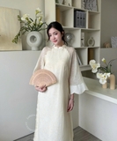 ÁO DÀI VÂN NHI TƠ HOA ZAREEN ADI07