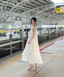 ĐẦM YẾM 2 TẦNG THÊU HOA ZAREEN DAX99