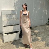 ĐẦM THUN 2 LỚP PHỐI VIỀN ZAREEN DAX102
