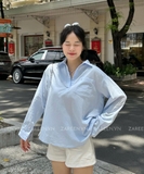 ÁO SƠ MI TAY DÀI BASIC ZAREEN SOM77