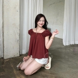 ÁO BABYDOLL TAY NHÚN ZAREEN VOA148