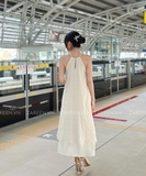 ĐẦM YẾM 2 TẦNG THÊU HOA ZAREEN DAX99