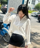 ÁO SƠ MI TAY DÀI BASIC ZAREEN SOM77