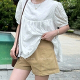 QUẦN SHORT KAKI XĂN LAI ZAREEN SHO51