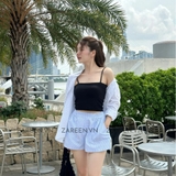 QUẦN SHORT CARO LƯNG THUN ZAREEN SHO50