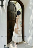 ĐẦM THUN CHỈ TRỄ VAI ZAREEN DAX86