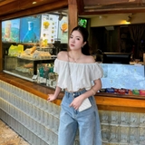 QUẦN JEANS ỐNG LOE TO DÁNG SUÔNG ZAREEN JEA149