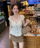 ÁO TRỄ VAI NÚT GỖ ZAREEN VOA149