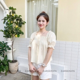 ÁO TAY PHỒNG THUN CHỈ NGỰC ZAREEN VOA108
