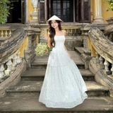 ĐẦM HOA MAXI 2 DÂY ZAREEN DAX112