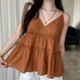 ÁO BABYDOLL 2 DÂY ZAREEN VOA151