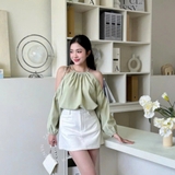 ÁO YẾM KHOÉT VAI ZAREEN VOA143