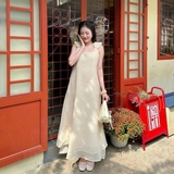 ĐẦM DÀI XẺ TÀ TAY NHÚN ZAREEN DAX115