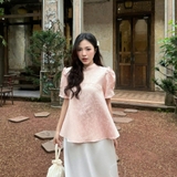 ÁO GẤM TAY PHỒNG ZAREEN VOA144