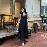 ĐẦM DÀI XẺ TÀ TAY NHÚN ZAREEN DAX115