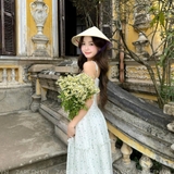 ĐẦM HOA MAXI 2 DÂY ZAREEN DAX112