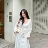 ÁO CARDIGAN FORM DÀI BASIC ZAREEN CAR07