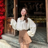 ÁO SƠ MI TAY PHỒNG ZAREEN SOM80