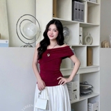 ÁO THUN ÔM LỆCH VAI ZAREEN THU174