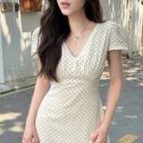 ĐẦM HOA PHỐI REN ZAREEN DAX120