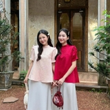 ÁO GẤM TAY PHỒNG ZAREEN VOA144