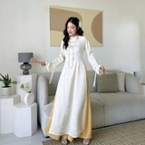 ÁO DÀI VÂN ANH LỤA ÔM ZAREEN ADI11