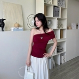 ÁO THUN ÔM LỆCH VAI ZAREEN THU174