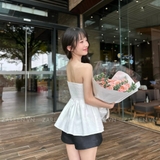 ÁO ỐNG XẾP LY NGỰC ZAREEN VOA132